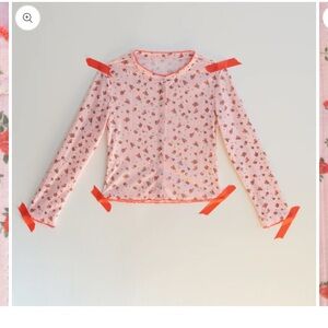 Rosette NYC pointelle cardigan and tank twinset!